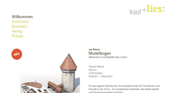 Desktop Screenshot of kaufundlies.ch
